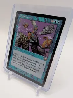 1999 MTG Misdirection 87 Mercadian Masques Regular Rare Card LP to NM Condition - Image 3
