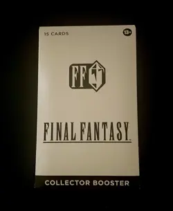 Magic The Gathering Final Fantasy Collector Booster 1 Pack Sealed - Image 1