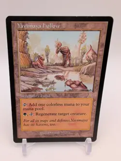Magic The Gathering MTG Vintage Card Yavimaya Hollow Urza's Destiny - NM - Image 1