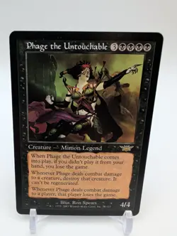 Magic The Gathering MTG - Phage the Untouchable Card 78 - Legions - NM - Image 1