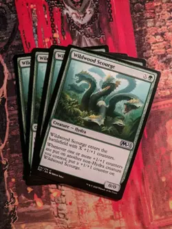 MTG Card : (4x) Wildwood Scourge (Core 2021) - Image 1