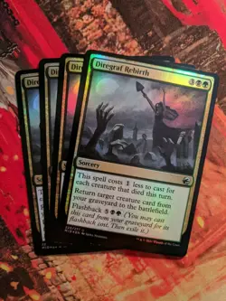 MTG Card : (4x) Diregraf Rebirth (Innistrad: Midnight Hunt) FOIL - Image 1