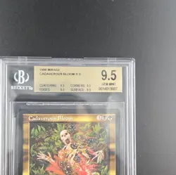 Wizards of the Coast MTG Mirage 1996 Cadaverous Bloom BGS 9.5Q Reserve List - Image 1