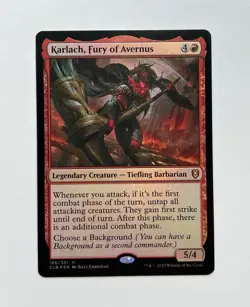 MTG Karlach, Fury of Avernus #186 (Foil) - Image 1