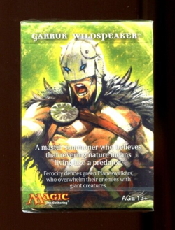MTG Starter Deck SEALED - GARRUK WILDSPEAKER - PLANESWALKER 2010 (NM) - Image 1
