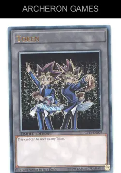 Token: Yugi/Yami (CT14-EN007) Ultra Rare YUGIOH Card - Image 1