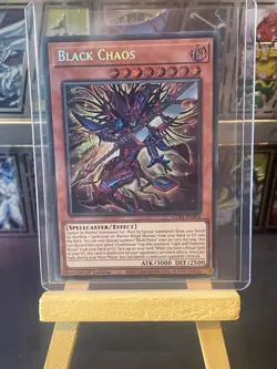 CORI-EN001 Black Chaos Secret Rare 1st Ed YuGiOh Near Mint - Image 1