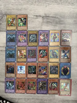 Vintage Yu-Gi-Oh Lot Blue-Eyes Dark Magician Slifer Obelisk Exodia Dark Paladin - Image 1