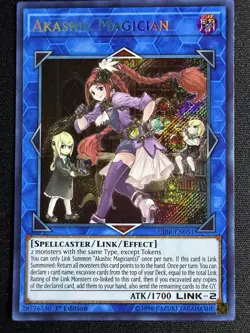 AKASHIC MAGICIAN SECRET RARE CIBR-EN099 YUGIOH! MINT/NM - Image 1
