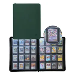 GrinOwl 16 Pocket Toploader Binder, Holds 640 Top Loaders, Large Toploader Ca... - Image 1
