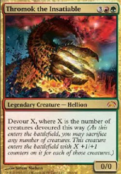 THROMOK THE INSATIABLE Planechase 2012 MTG Magic the Gathering Cards DJMagic - Image 1