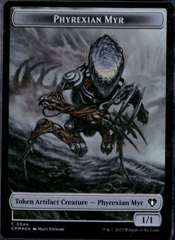 Phyrexian Myr / Eldrazi Token Foil MTG Magic the Gathering! - Image 1