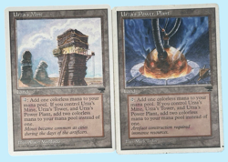 Urza's Mine & Power Plant, Chronicles, LP Light Play, Magic the Gathering MTG - Image 1