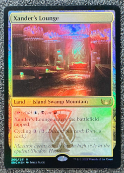 Xander's Lounge 260/281 Holo - Streets of New Capenna (SNC) - Image 1