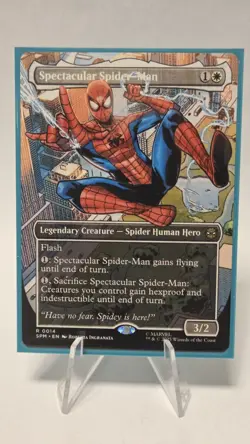 MTG Spectacular Spider-Man (Borderless) 0014 Spider-Man - Image 1