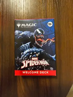 MAGIC THE GATHERING - MARVEL SPIDER-MAN Welcome Deck Black SDCC NYCC 2025 MTG - Image 1