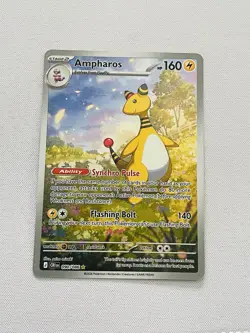 Pokemon Ampharos 90/86 Chaos Rising Illustration Rare MINT - Image 1