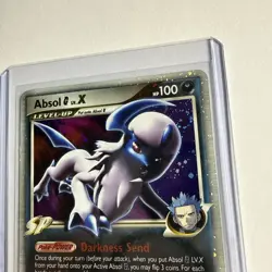 Absol G LV.X 141/147 Supreme Victors Holo Ultra Rare HP/MP Played Swirl - Image 2