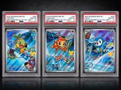 PSA 10 SEQUENTIAL Pokemon First Partner Illustration Collection Series 1 Sinnoh - Image 1