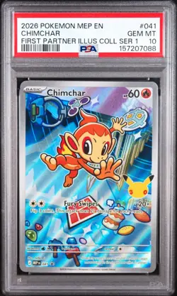 PSA 10 SEQUENTIAL Pokemon First Partner Illustration Collection Series 1 Sinnoh - Image 3
