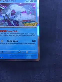 Pokemon: Surging Sparks Staff Prerelease Promo: Chien-Pao 152 - Image 5