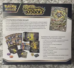Surging Sparks Pokemon TCG PC Elite Trainer Box - SEALED Pokemon Center ETB - Image 2