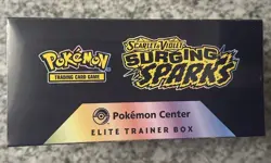 Surging Sparks Pokemon TCG PC Elite Trainer Box - SEALED Pokemon Center ETB - Image 3