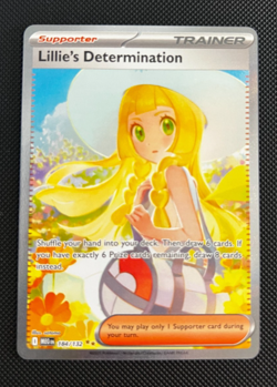 Pokemon Mega Evolutions *Lillie's Determination* 184/132 Pack Fresh 10-3-25 Mint - Image 2