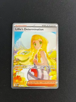 Pokemon Mega Evolutions *Lillie's Determination* 184/132 Pack Fresh 10-3-25 Mint - Image 3