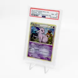 Pokemon TCG Espeon HGSS Undaunted 2/90 Cracked Ice Holo PSA 8 NM-Mint - Image 3