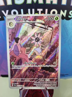 Pokemon TCG Lileep Illustration Rare Holo 145/142 SV07 Stellar Crown NM - Image 1