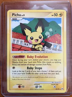 Pichu 25/99 Rare Arceus Pokemon 2009 - Image 1