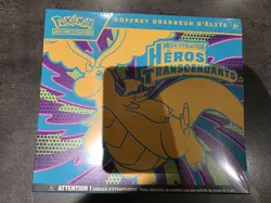 Coffret Dresseur d'Elite ETB Pokemon Heros Transcendants ME2.5 Scelle FR + Prote - Image 1