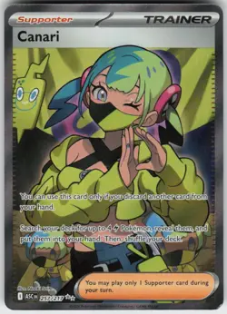 Canari 257/217 Ultra Rare Ascended Heroes Pokemon Holo Near Mint - Image 1