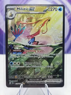 Milotic ex Sv08 Surging Sparks 237/191 Special Illustration Rare Full Art Holo - Image 1