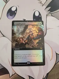 Crippling Fear (Extended Art) Kaldheim Foil W4 - Image 1