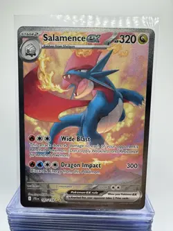Salamence ex 187/159 SV09: Journey Together Special Illustration Rare Pokemon - Image 1