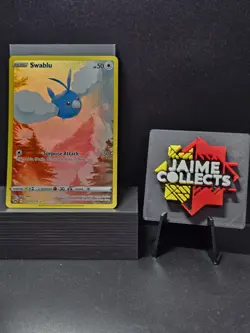 Pokemon Swablu Ultra Rare Crown Zenith: Galarian Gallery GG27/GG70 Near Mint - Image 1