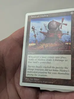 Ankh of Mishra 1997 5th Edition MTG Magic the Gathering English LP/Light Play - Image 4