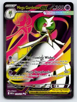 Mega Gardevoir ex 159/132 Ultra Rare Mega Evolution Pokemon Holo Near Mint - Image 1