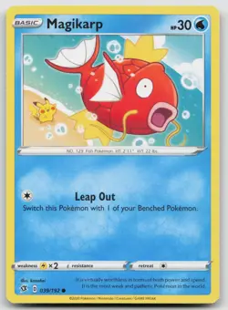 Magikarp 039/192 Rebel Clash Pokemon LP - Image 1