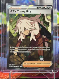 AZ's Tranquility Pokemon TCG Chaos Rising Trainer Supporter Ultra Rare 106/86 - Image 1