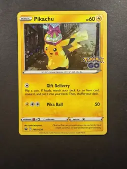 Pikachu SWSH234 Pokemon Sword & Shield Promo Cosmos Holo - Image 1