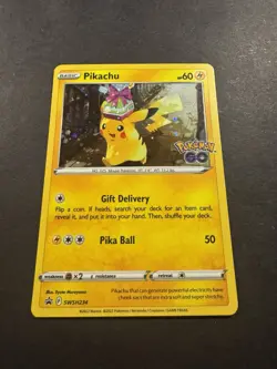 Pikachu SWSH234 Pokemon Sword & Shield Promo Cosmos Holo - Image 2