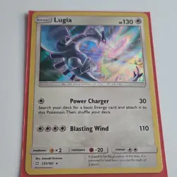 The Pokemon Company Lugia 131/181 SM-Team Up Holo Rare Eng 130 HP Card - Image 1