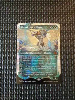 Elspeth, Storm Slayer (Showcase) (Halo Foil) Tarkir: Dragonstorm Foil - Image 1