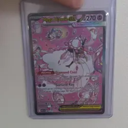Mega Diancie EX Full Art Holo Ultra Rare 282/217 - Image 1