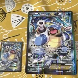 Blastoise EX 21/122 Pokemon TCG XY Set Holo EX Card English 180 HP - Image 1