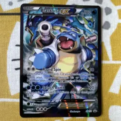 Blastoise EX 21/122 Pokemon TCG XY Set Holo EX Card English 180 HP - Image 2