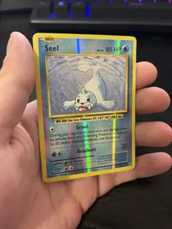 Seel 28/108 Evolutions Reverse Holo Pokemon TCG 80 HP Common English - Image 2